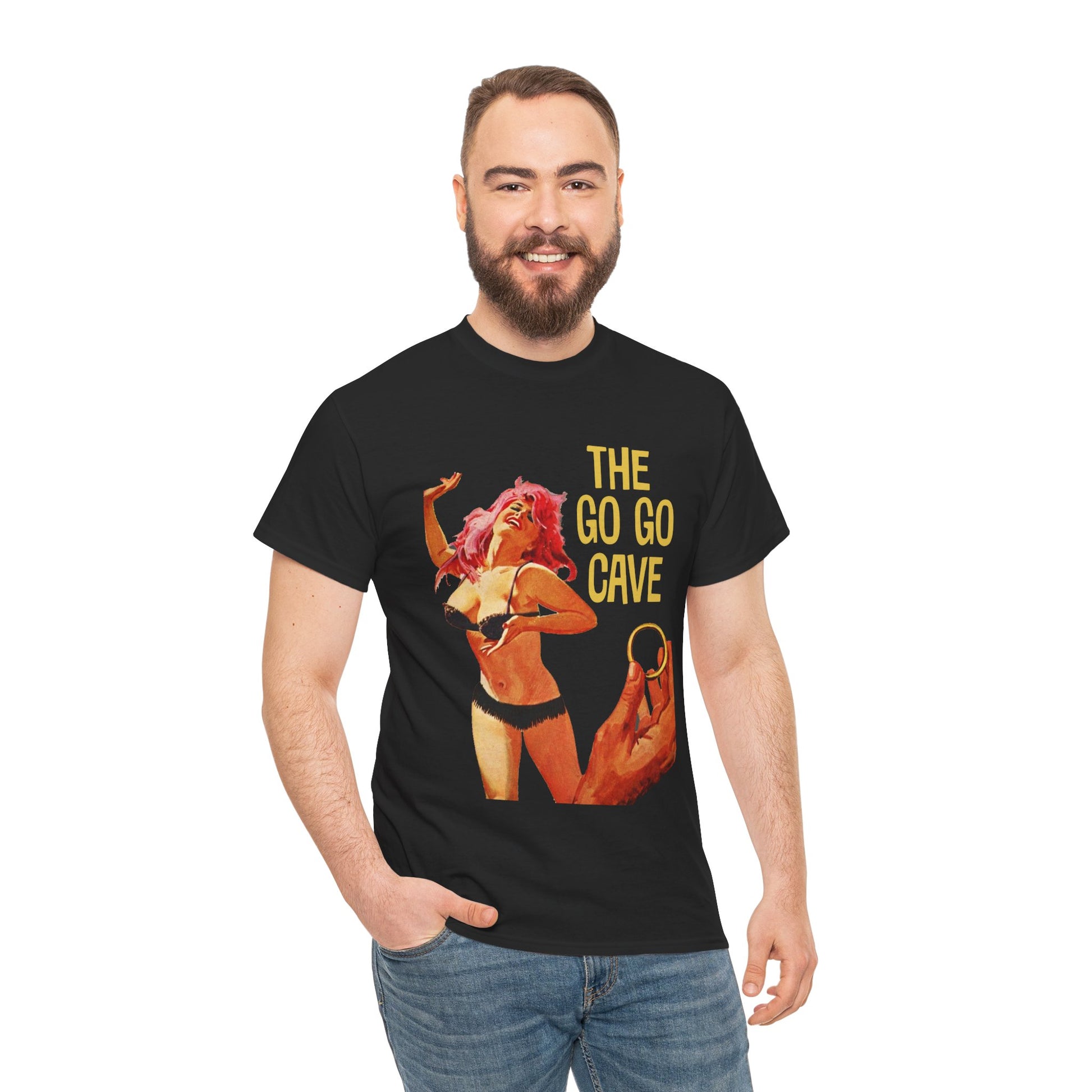 The Go Go Cave T-shirt - Retro Au Go Go