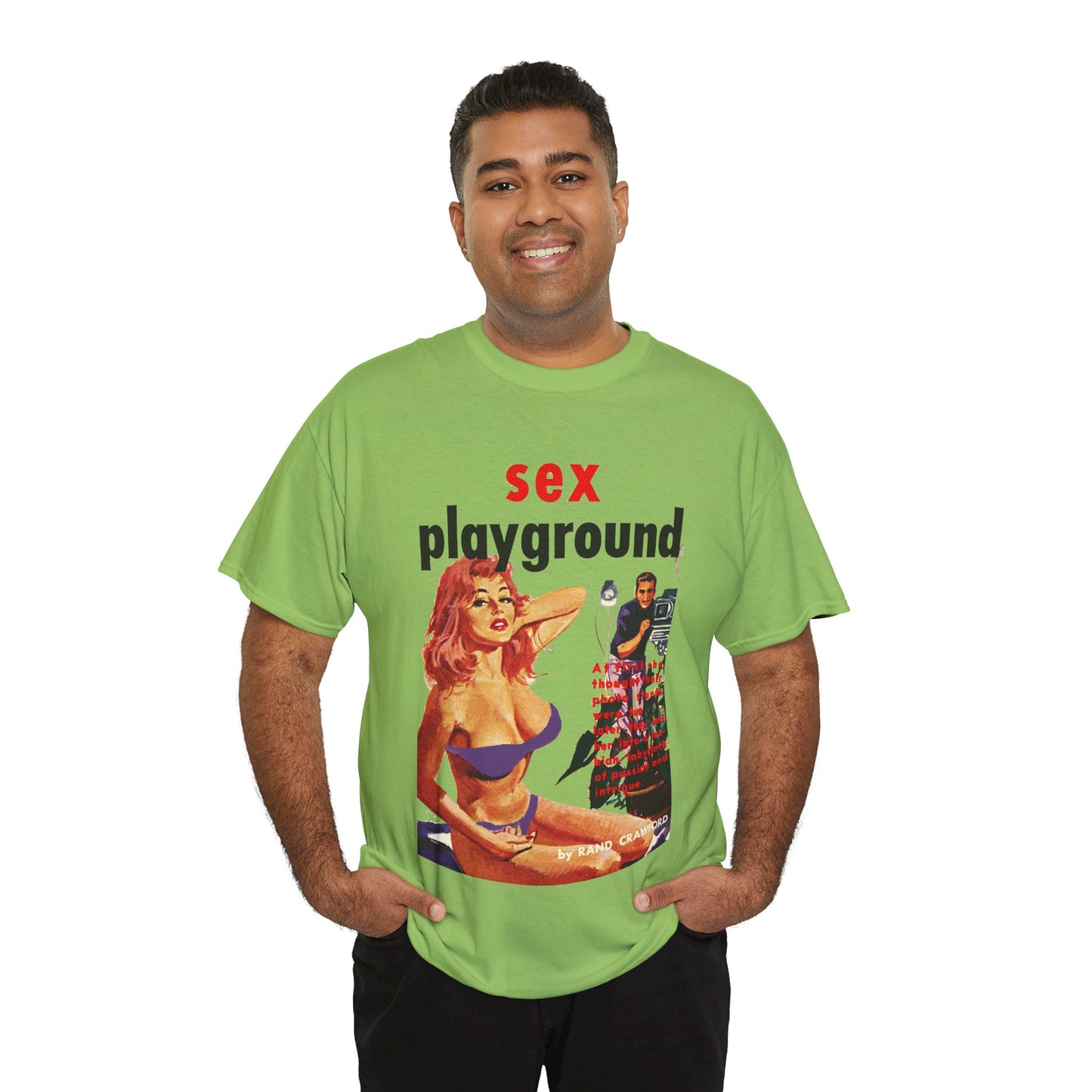 Sex Playground T-shirt - Retro Au Go Go