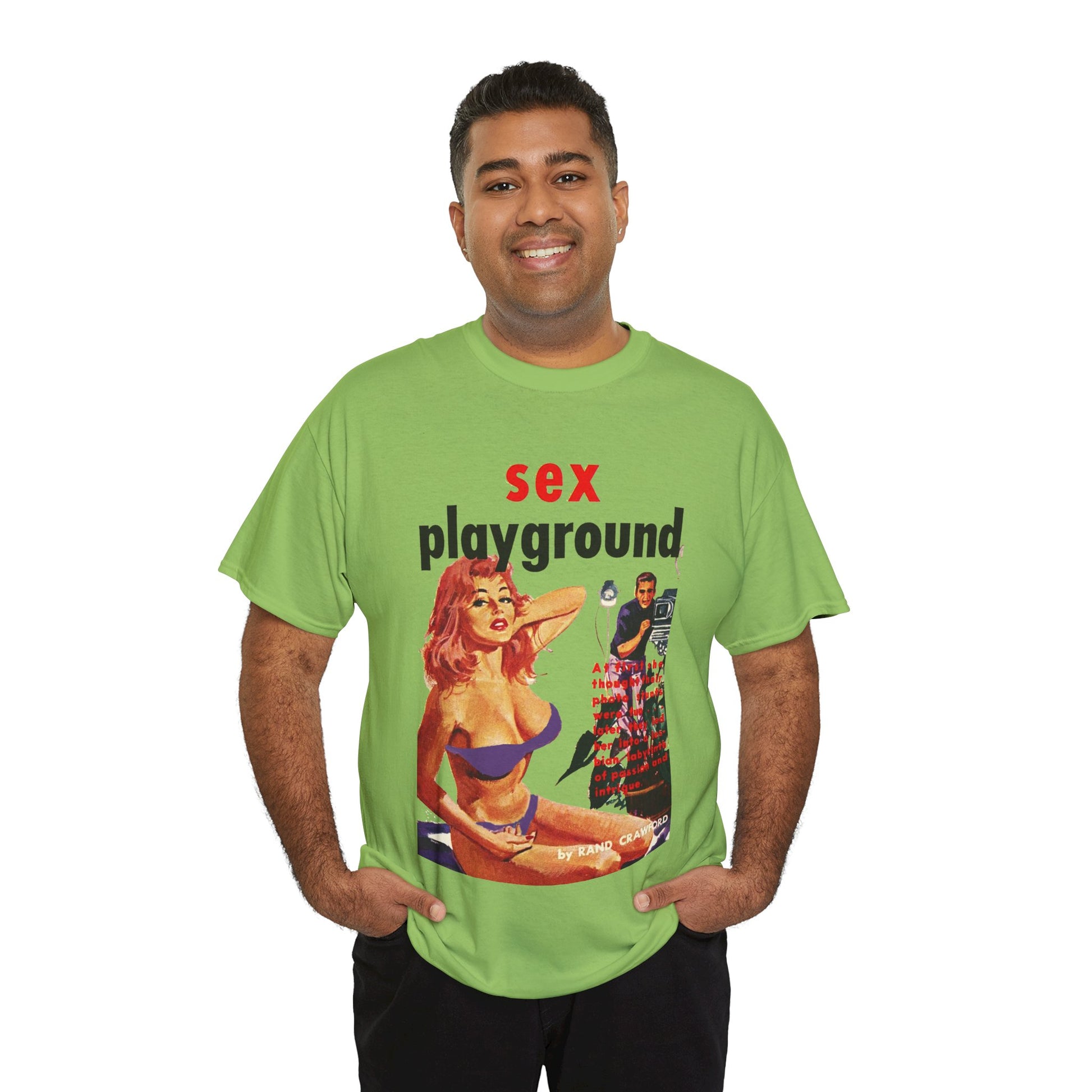 Sex Playground T-shirt - Retro Au Go Go