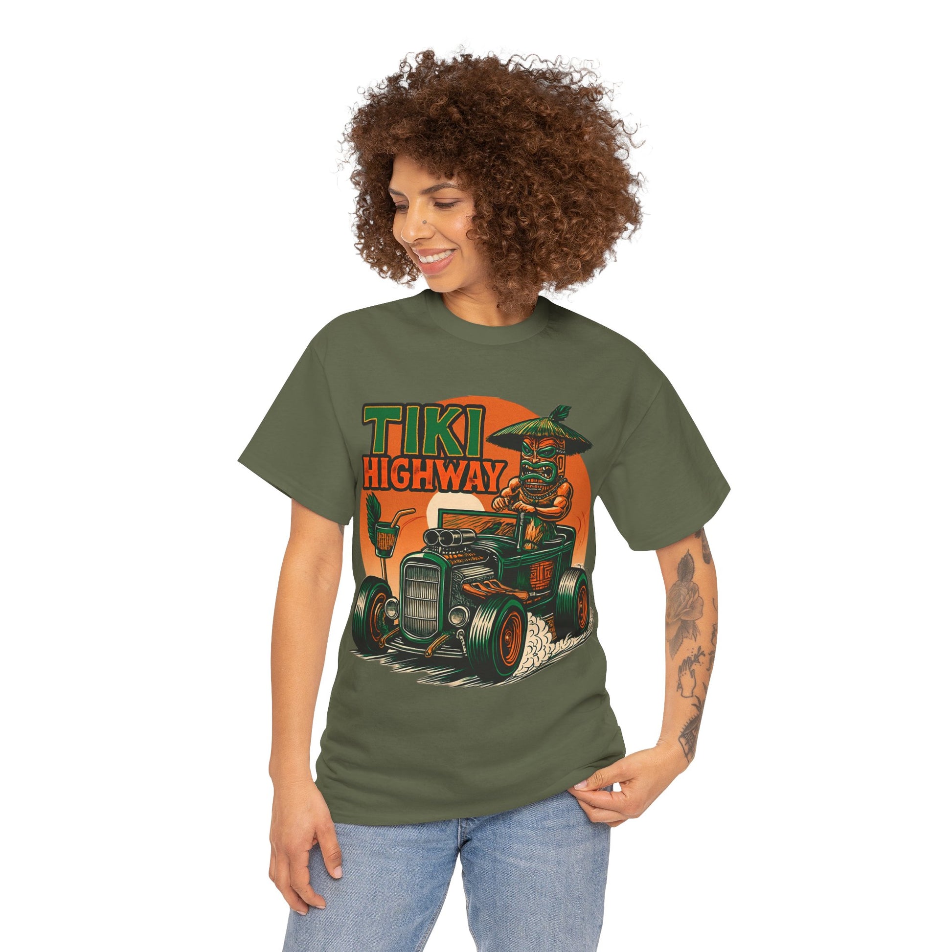 Tiki Highway T-shirt - Retro Au Go Go