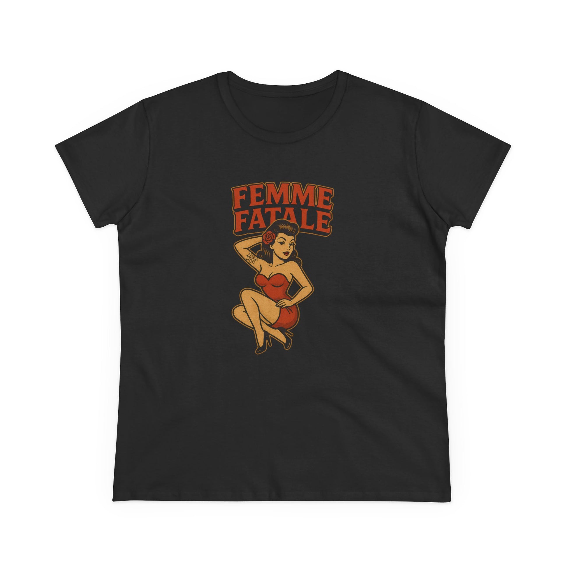 Femme Fatale Womens T-Shirt - Retro Au Go Go