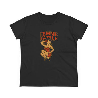 Femme Fatale Womens T-Shirt - Retro Au Go Go