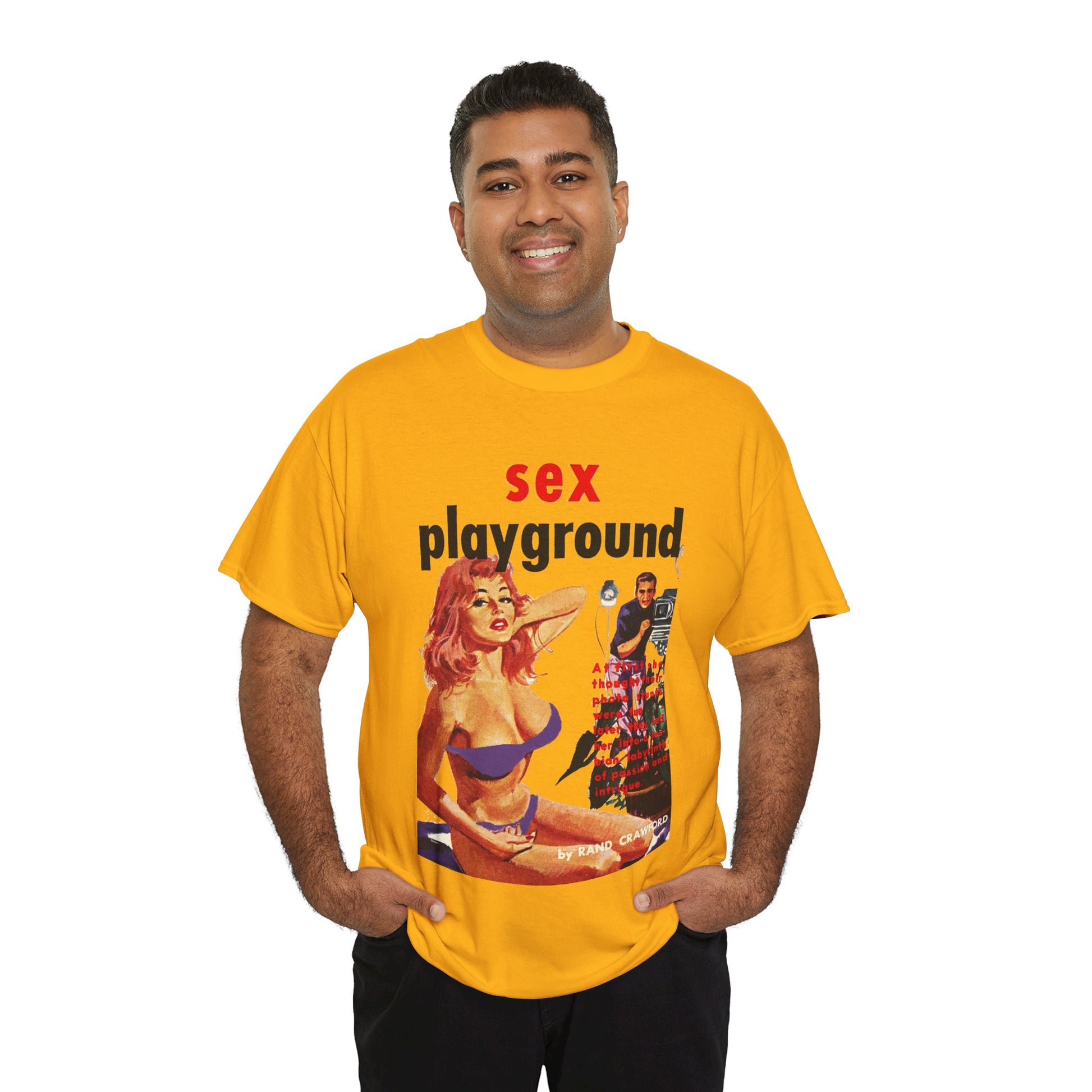 Sex Playground T-shirt - Retro Au Go Go