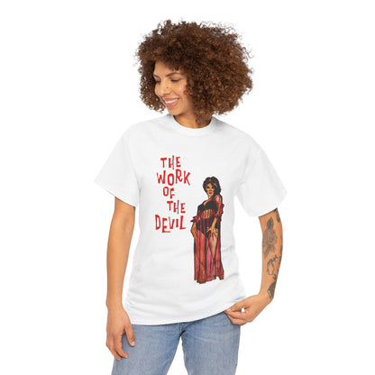 The Work Of The Devil T-shirt - Retro Au Go Go