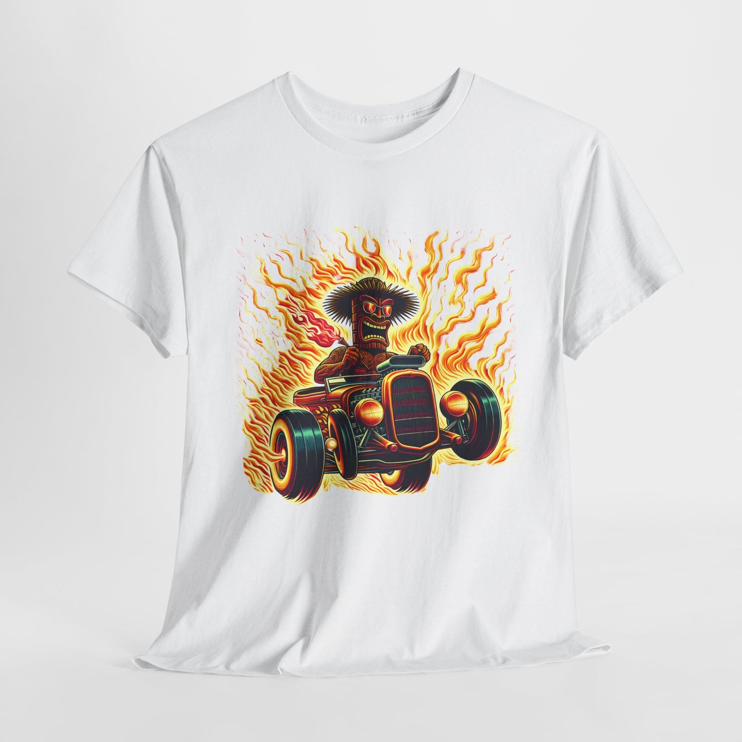 Tiki Hotrodder T-shirt - Retro Au Go Go