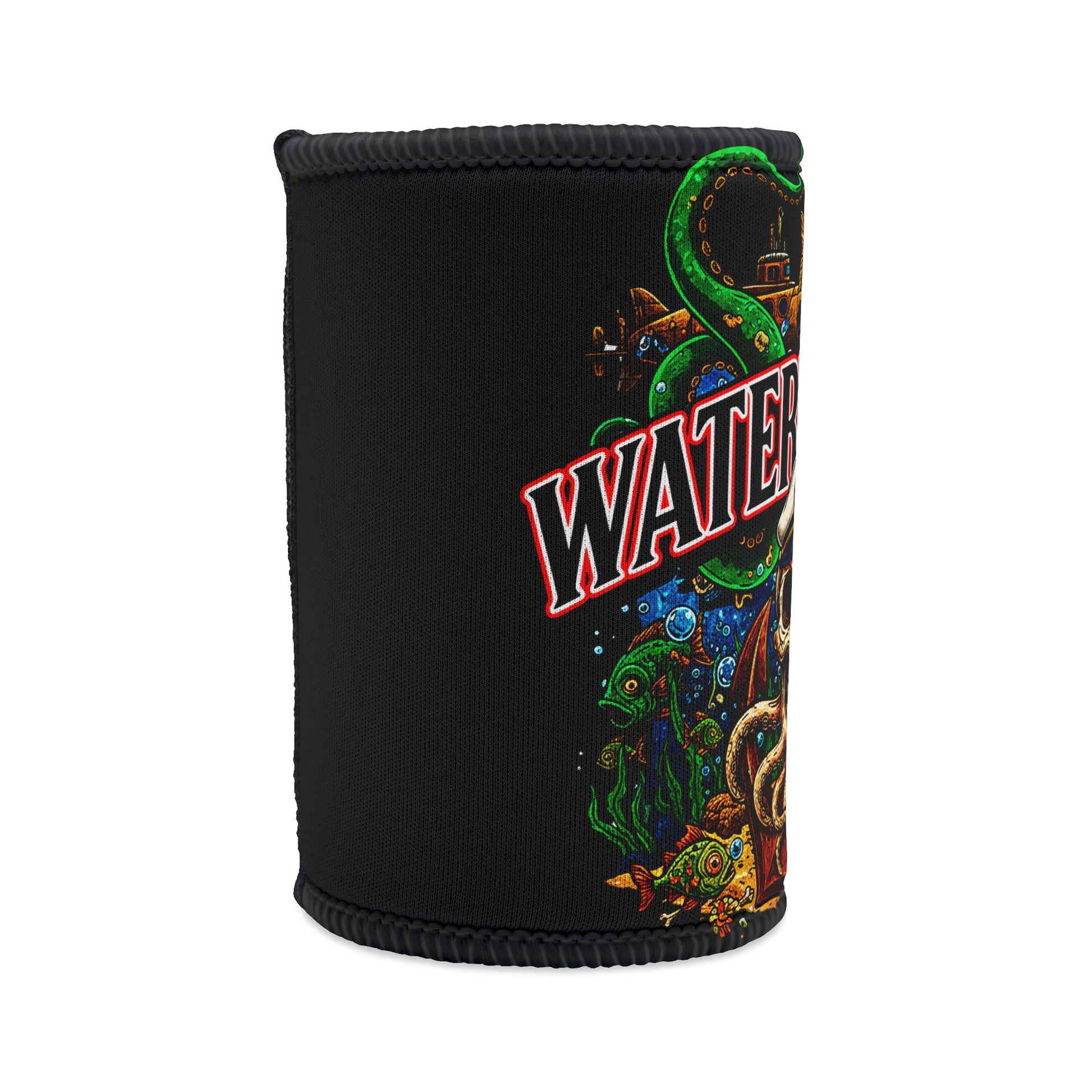 Watery Grave Stubby Cooler - Retro Au Go Go