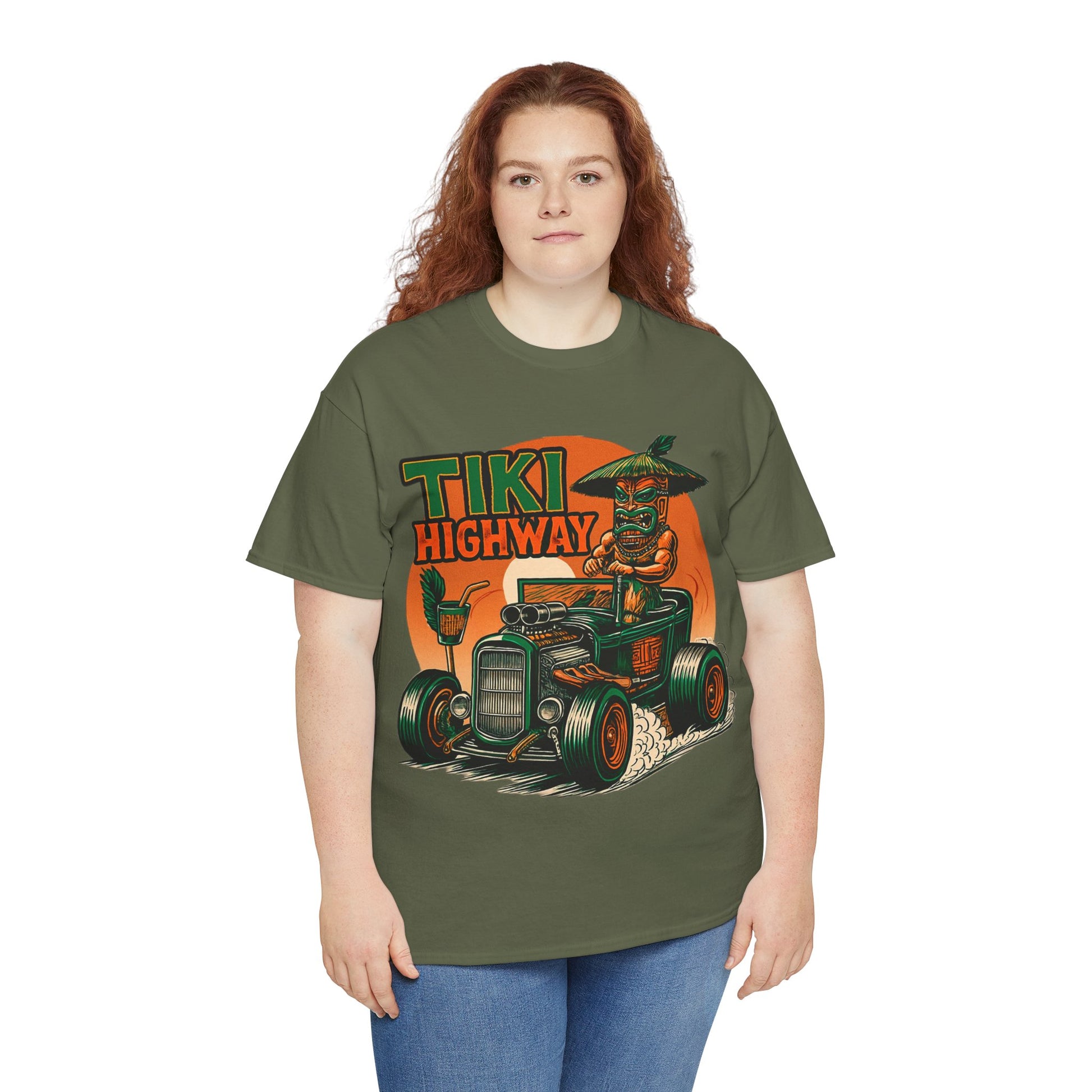 Tiki Highway T-shirt - Retro Au Go Go