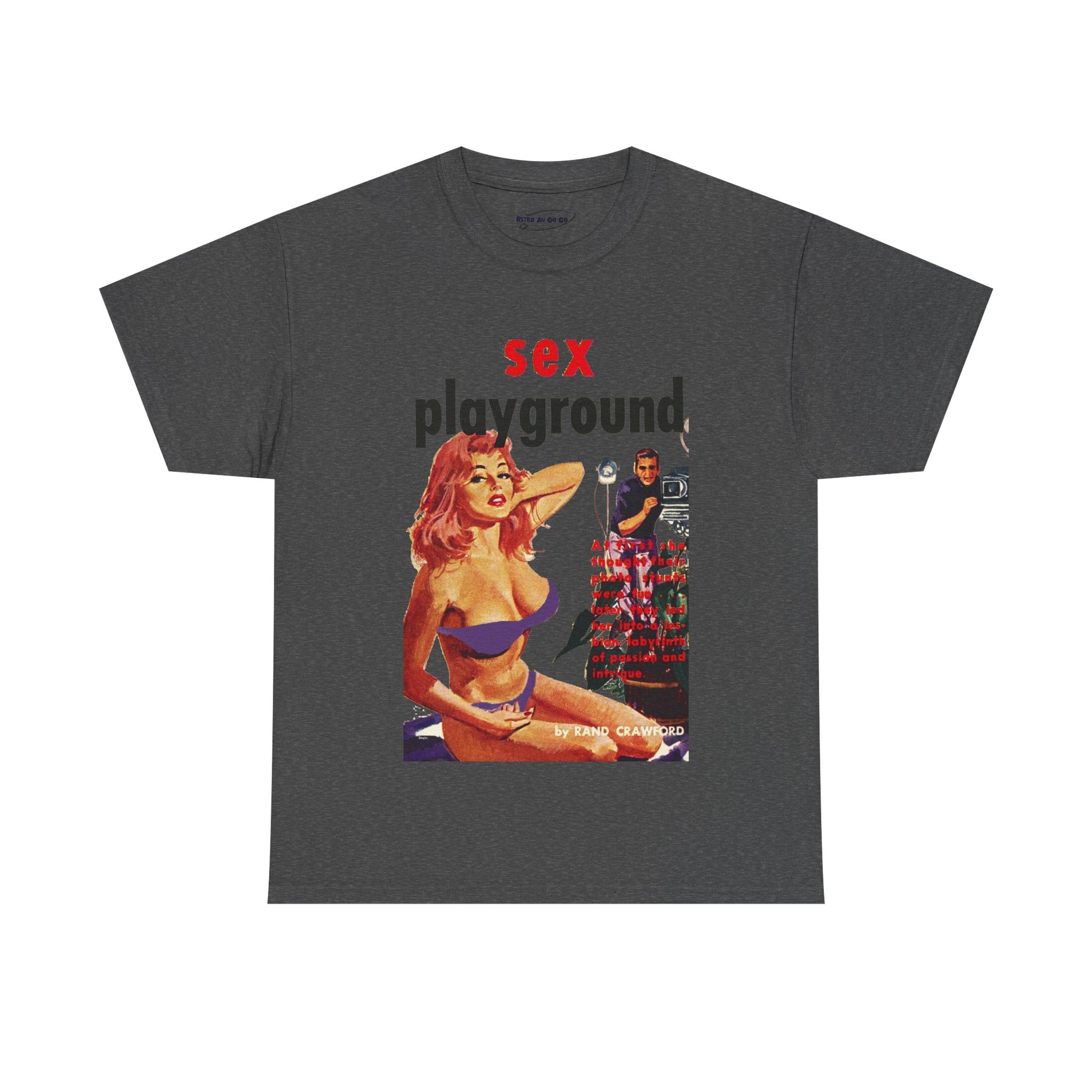 Sex Playground T-shirt - Retro Au Go Go