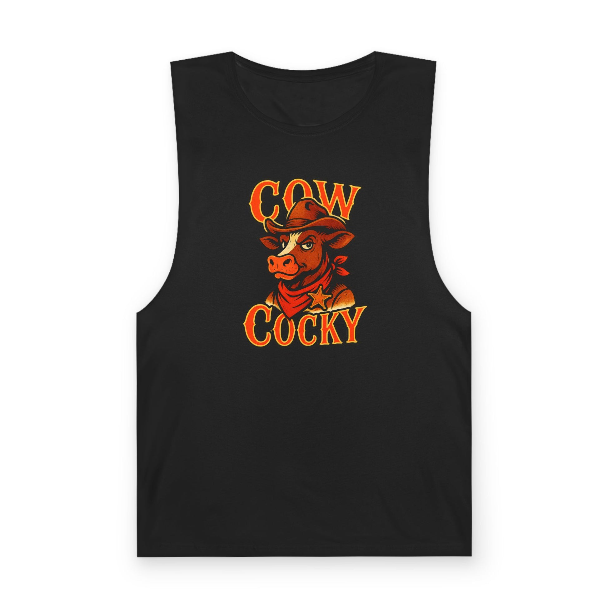Cow Cocky Tank - Retro Au Go Go