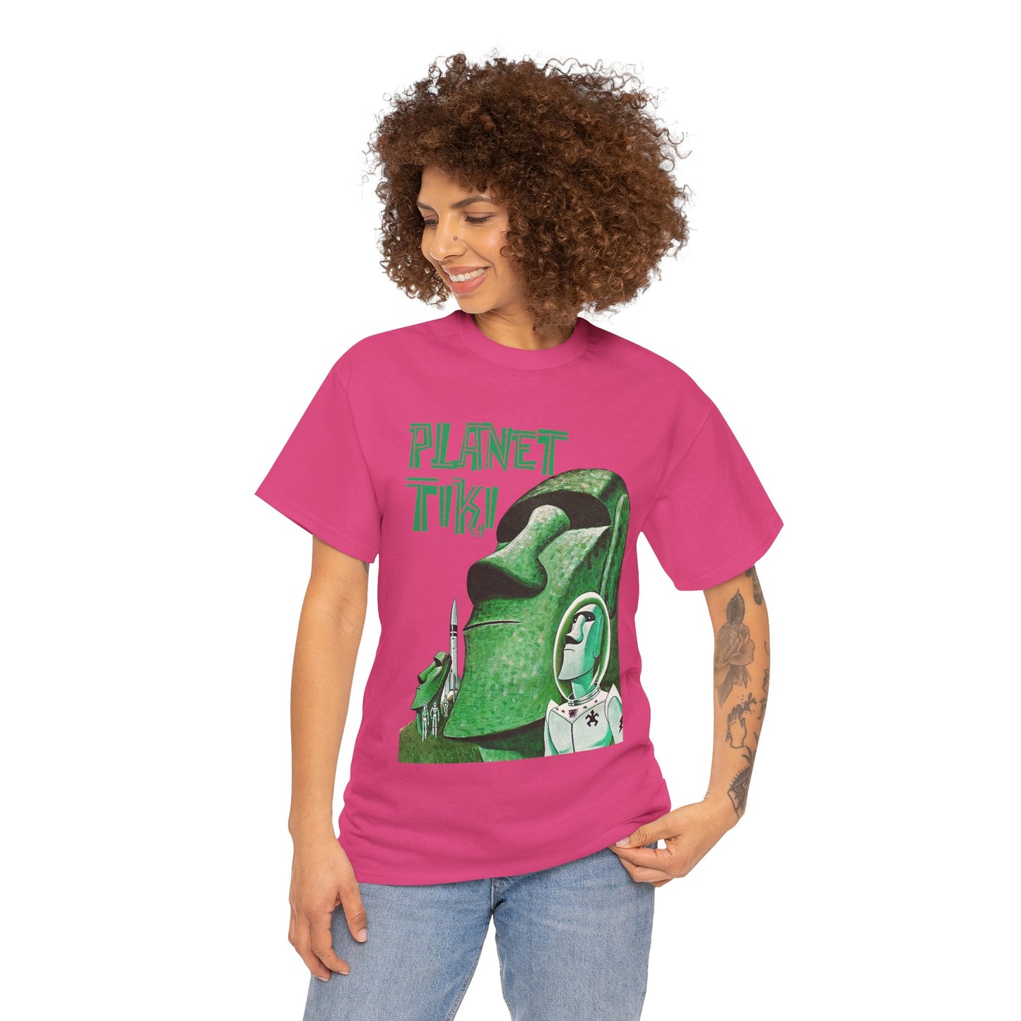 Planet Tiki T-shirt - Retro Au Go Go