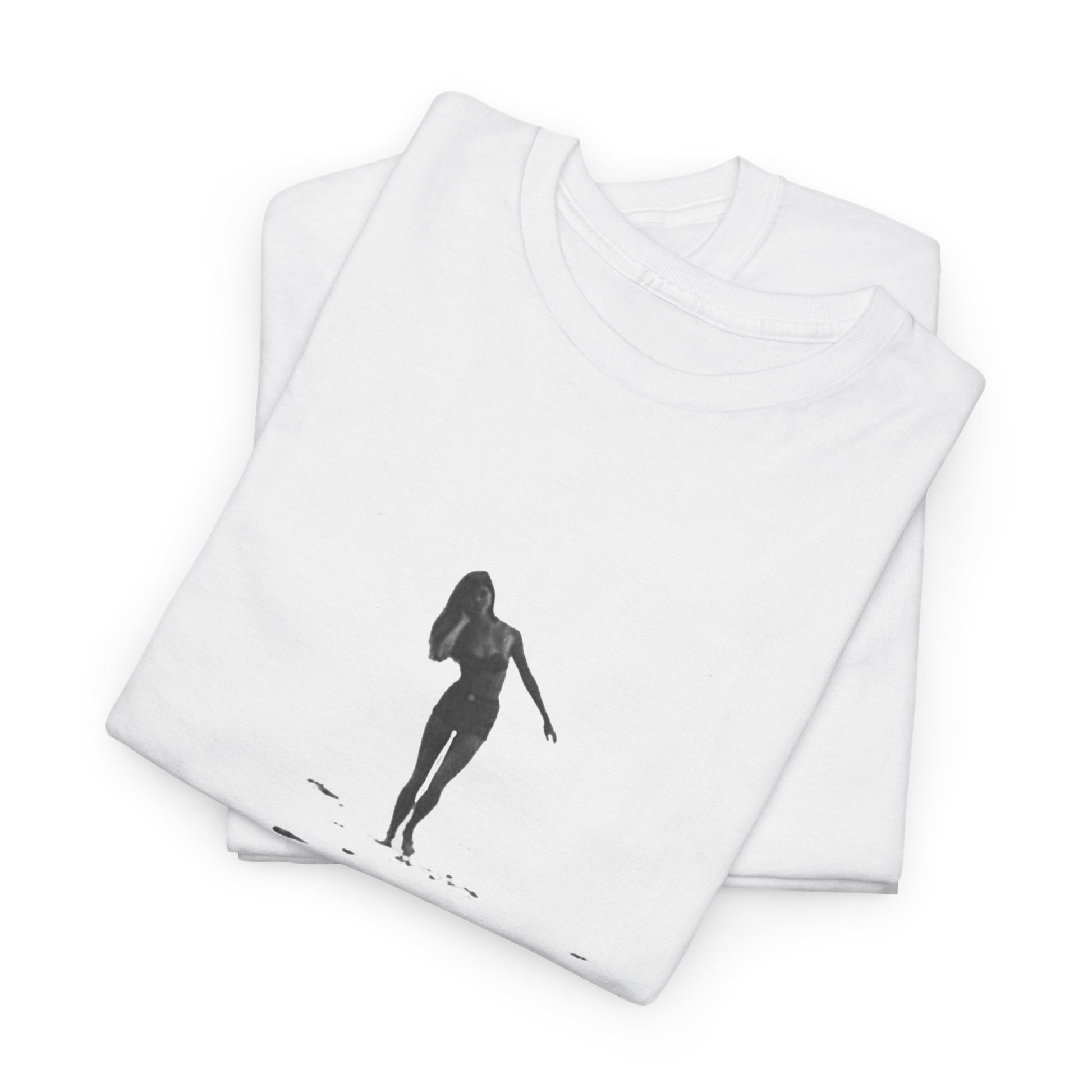 Bikini Beach Guitar T-shirt - Retro Au Go Go