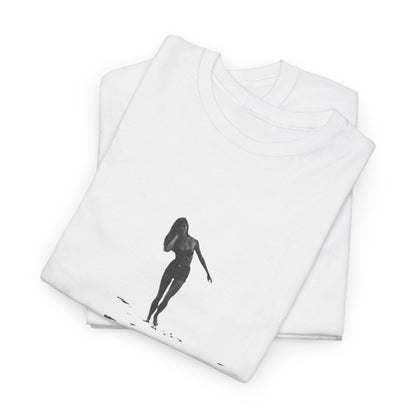 Bikini Beach Guitar T-shirt - Retro Au Go Go