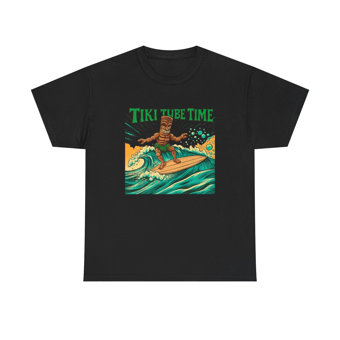 Tiki Tube Time T-shirt - Retro Au Go Go