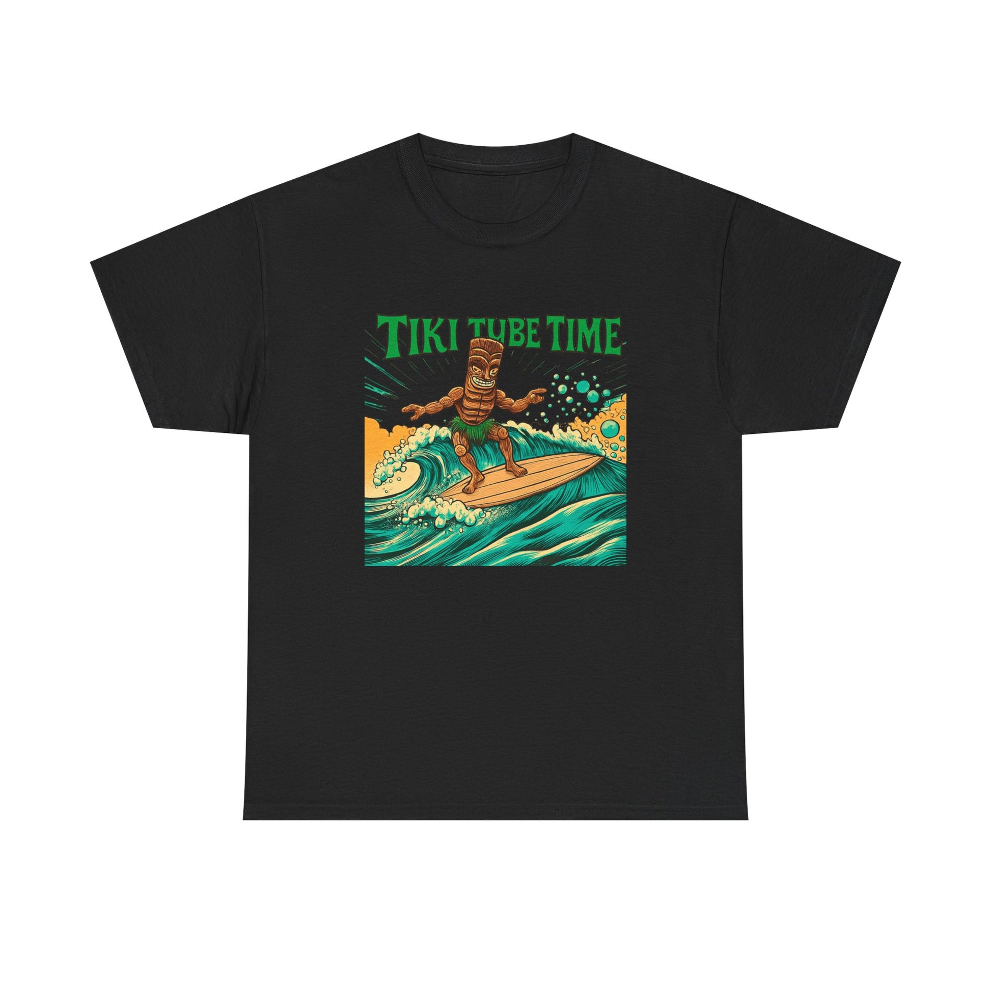 Tiki Tube Time T-shirt - Retro Au Go Go