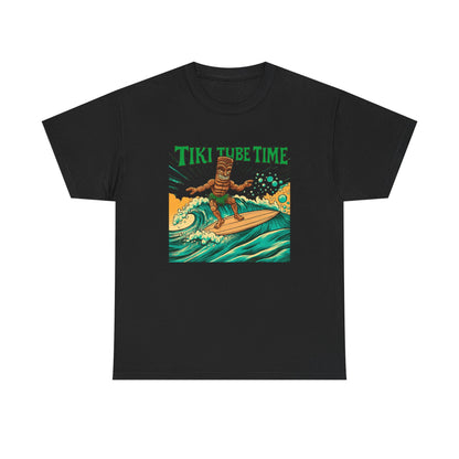 Tiki Tube Time T-shirt - Retro Au Go Go