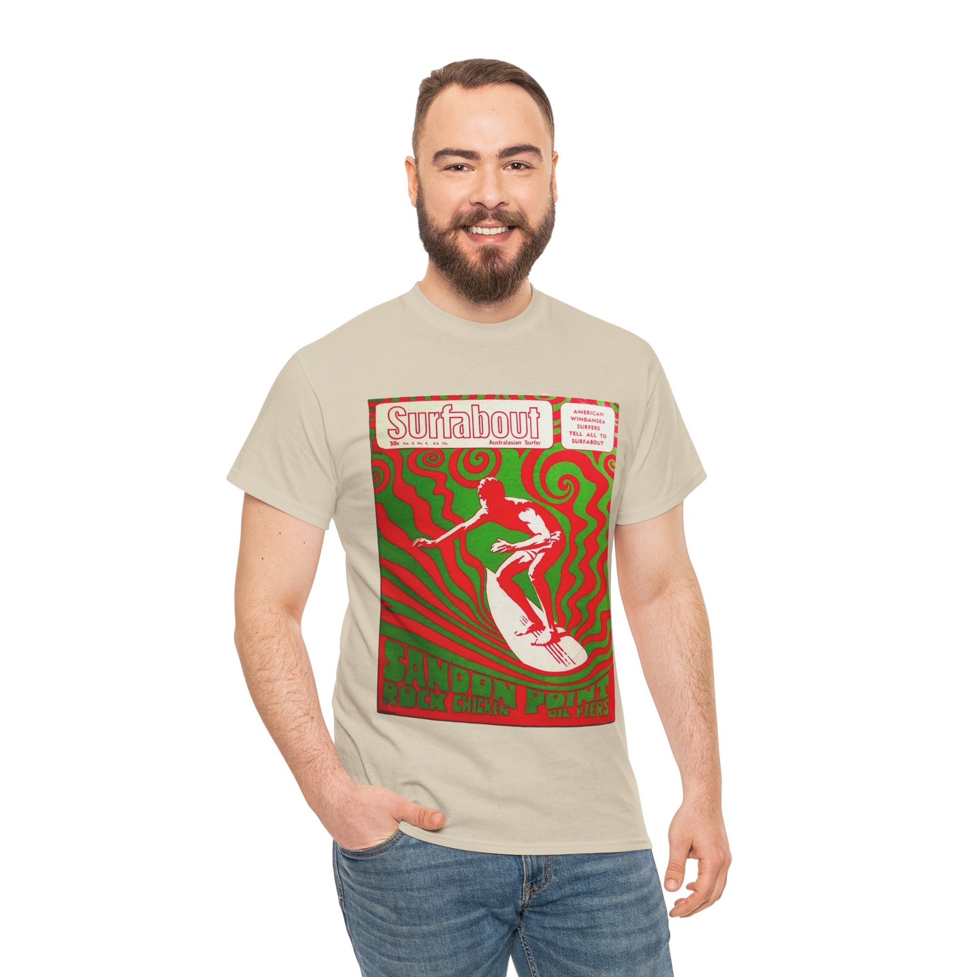 Surfabout Magazine T-shirt - Retro Au Go Go