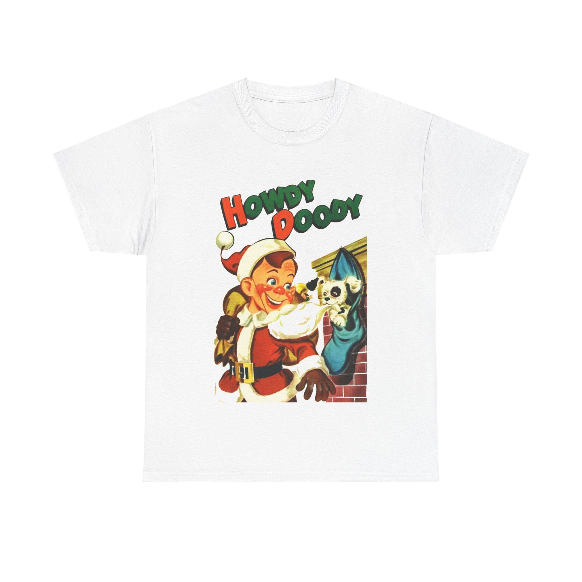 Howdy Doody Christmas T-shirt - Retro Au Go Go