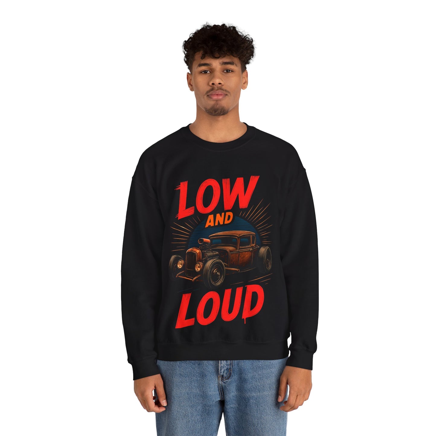 Low And Loud Sweatshirt - Retro Au Go Go