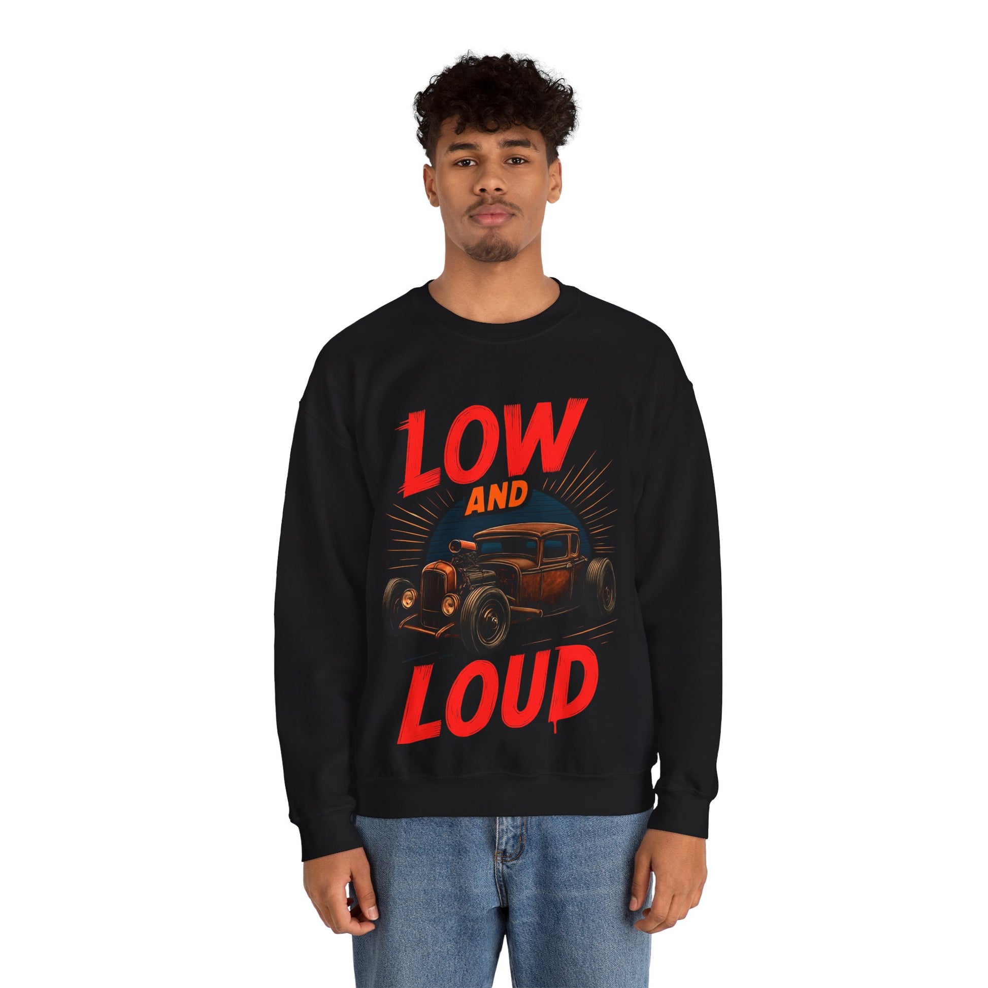 Low And Loud Sweatshirt - Retro Au Go Go