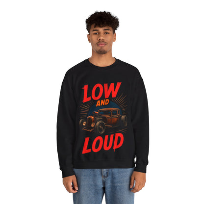Low And Loud Sweatshirt - Retro Au Go Go