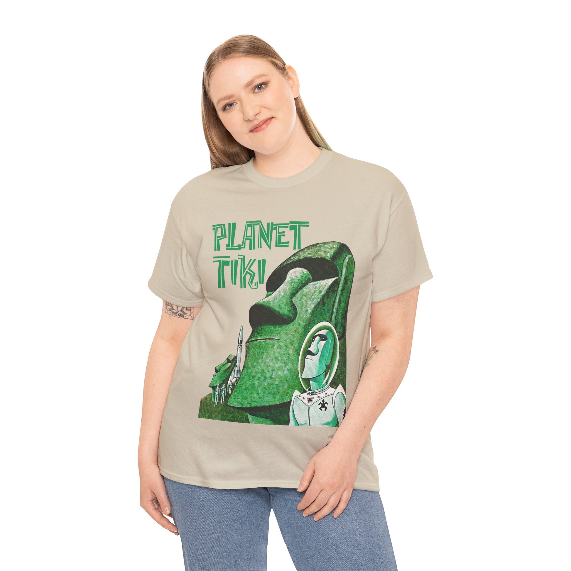 Planet Tiki T-shirt - Retro Au Go Go