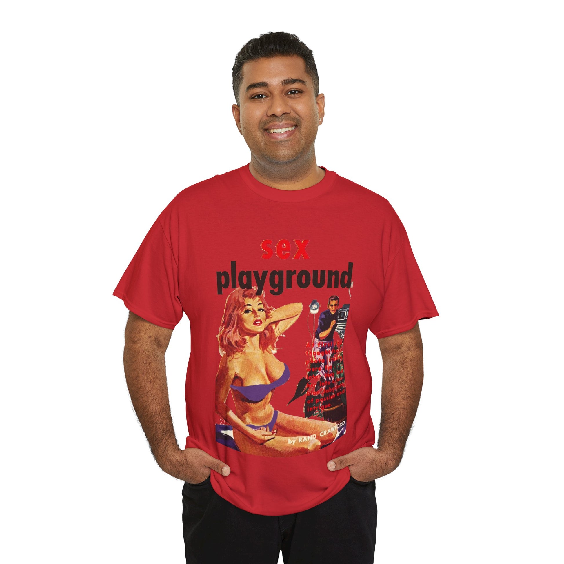 Sex Playground T-shirt - Retro Au Go Go