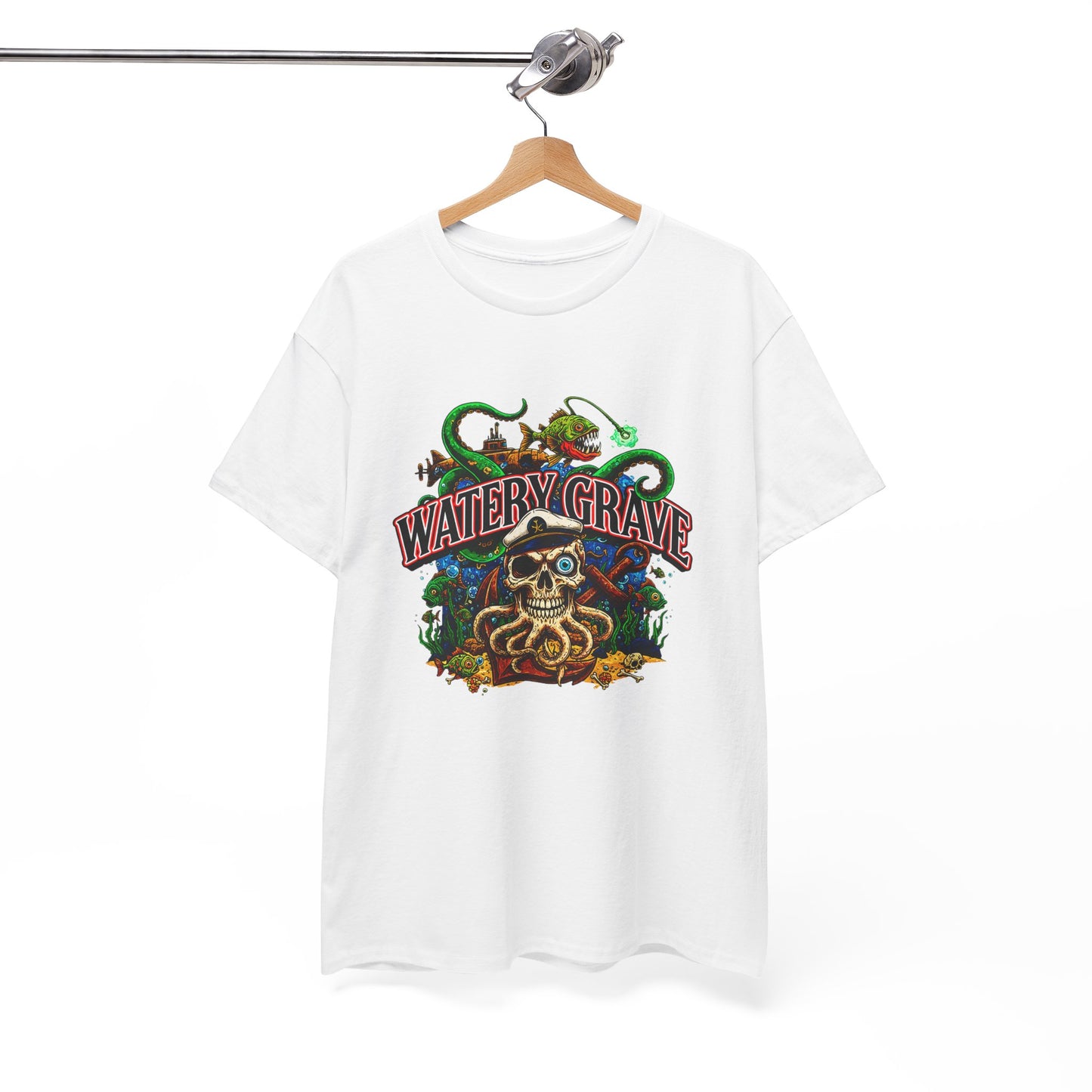 Watery Grave T-shirt - Retro Au Go Go