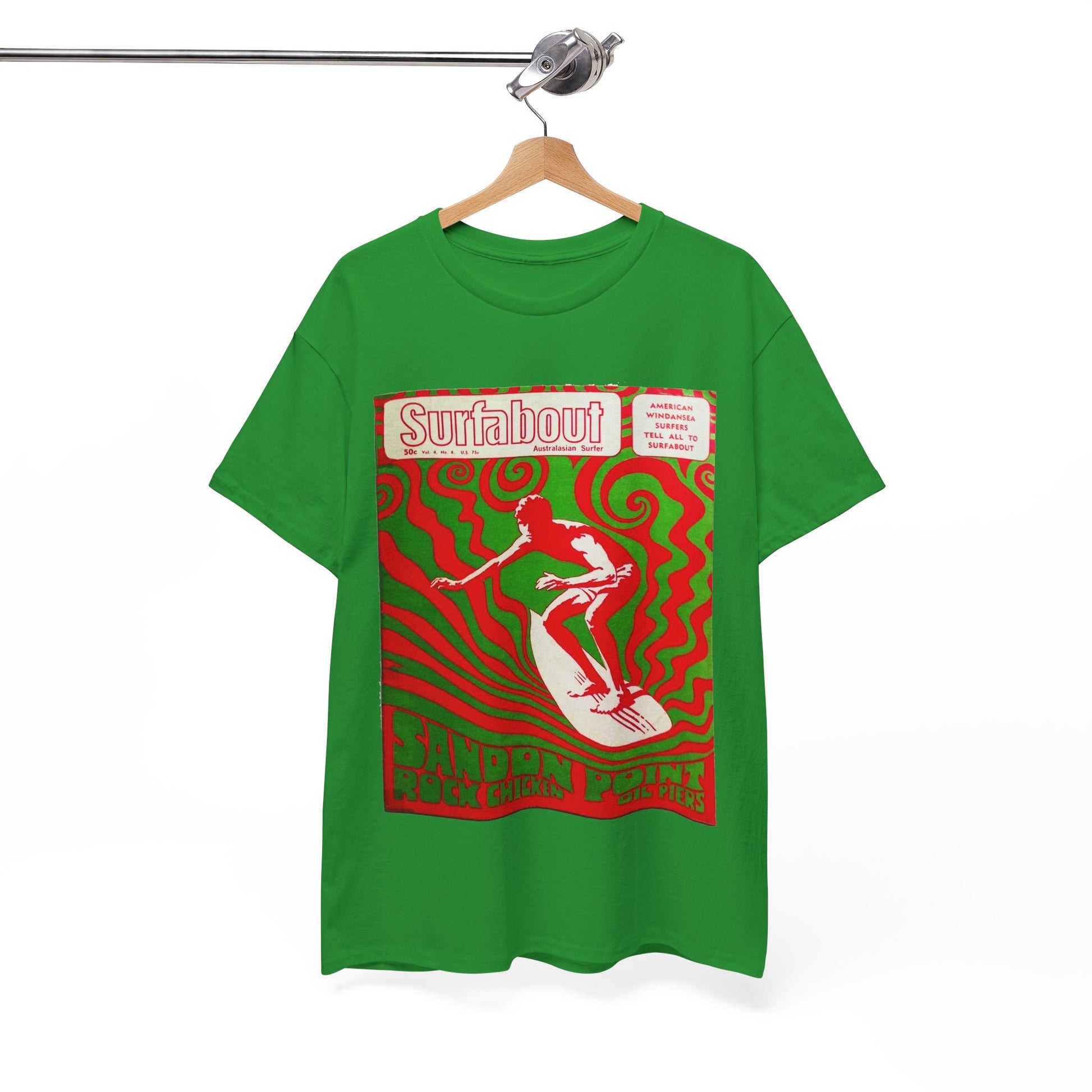 Surfabout Magazine T-shirt - Retro Au Go Go