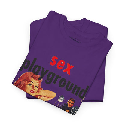 Sex Playground T-shirt - Retro Au Go Go
