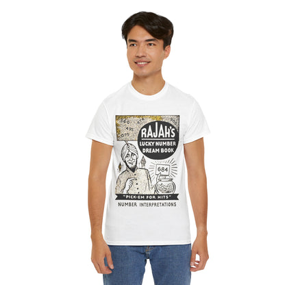 Rajah’s Lucky Number Dream Book T-Shirt - Retro Au Go Go