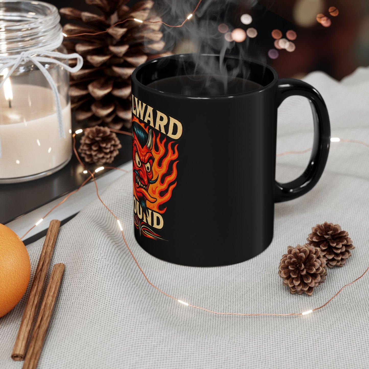 Hellward Bound Coffee Tea Mug - Retro Au Go Go