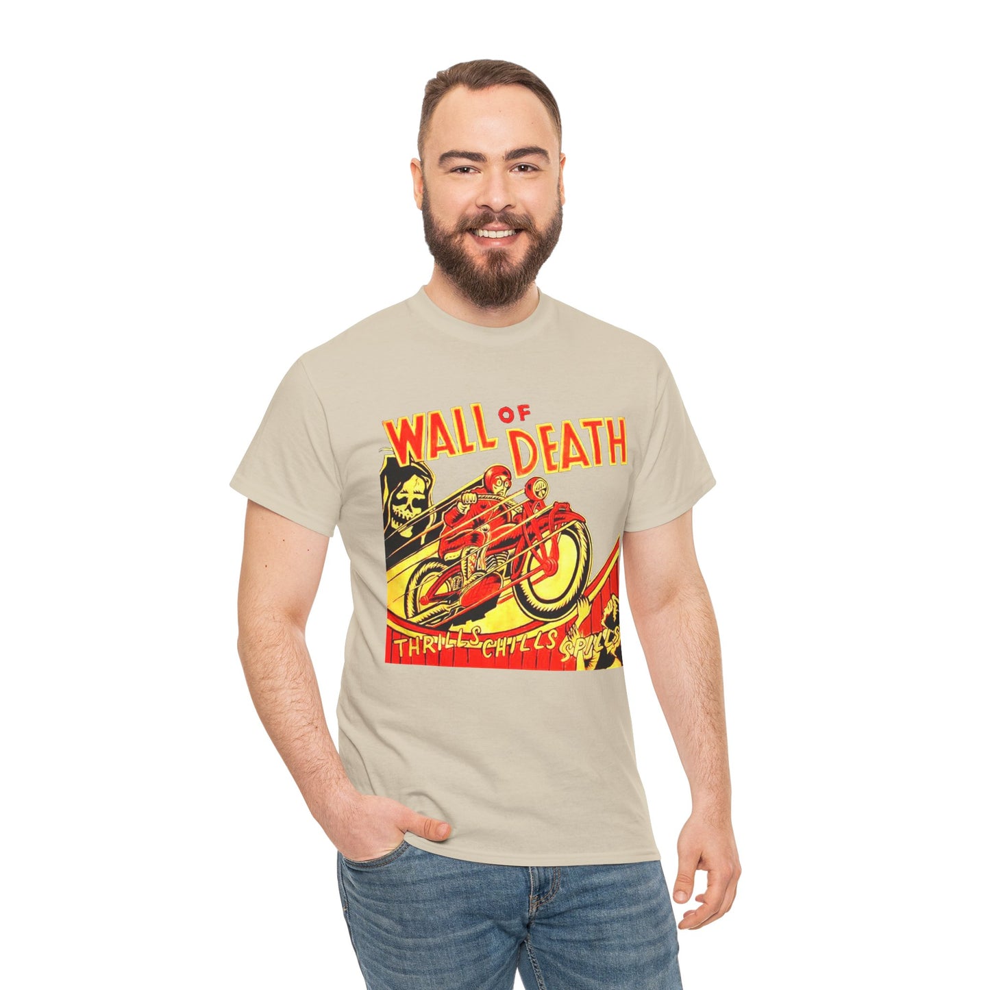 Wall Of Dealth T-shirt - Retro Au Go Go