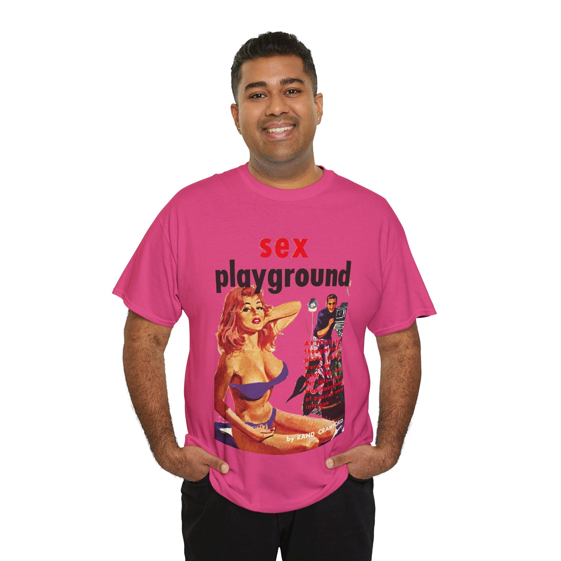Sex Playground T-shirt - Retro Au Go Go