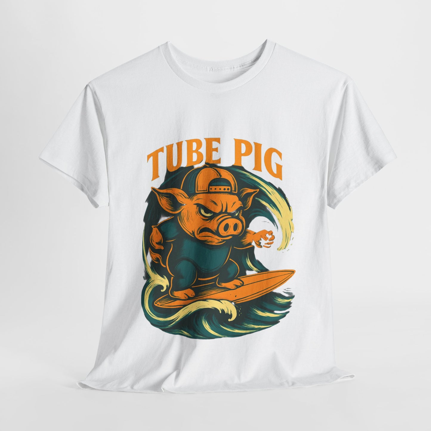Tube Pig T-shirt - Retro Au Go Go