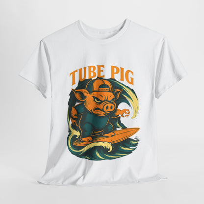 Tube Pig T-shirt - Retro Au Go Go