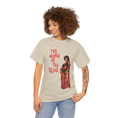 The Work Of The Devil T-shirt - Retro Au Go Go
