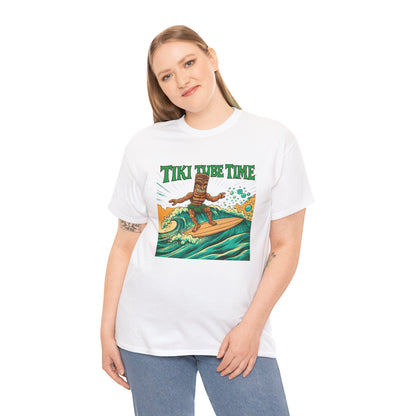 Tiki Tube Time T-shirt - Retro Au Go Go