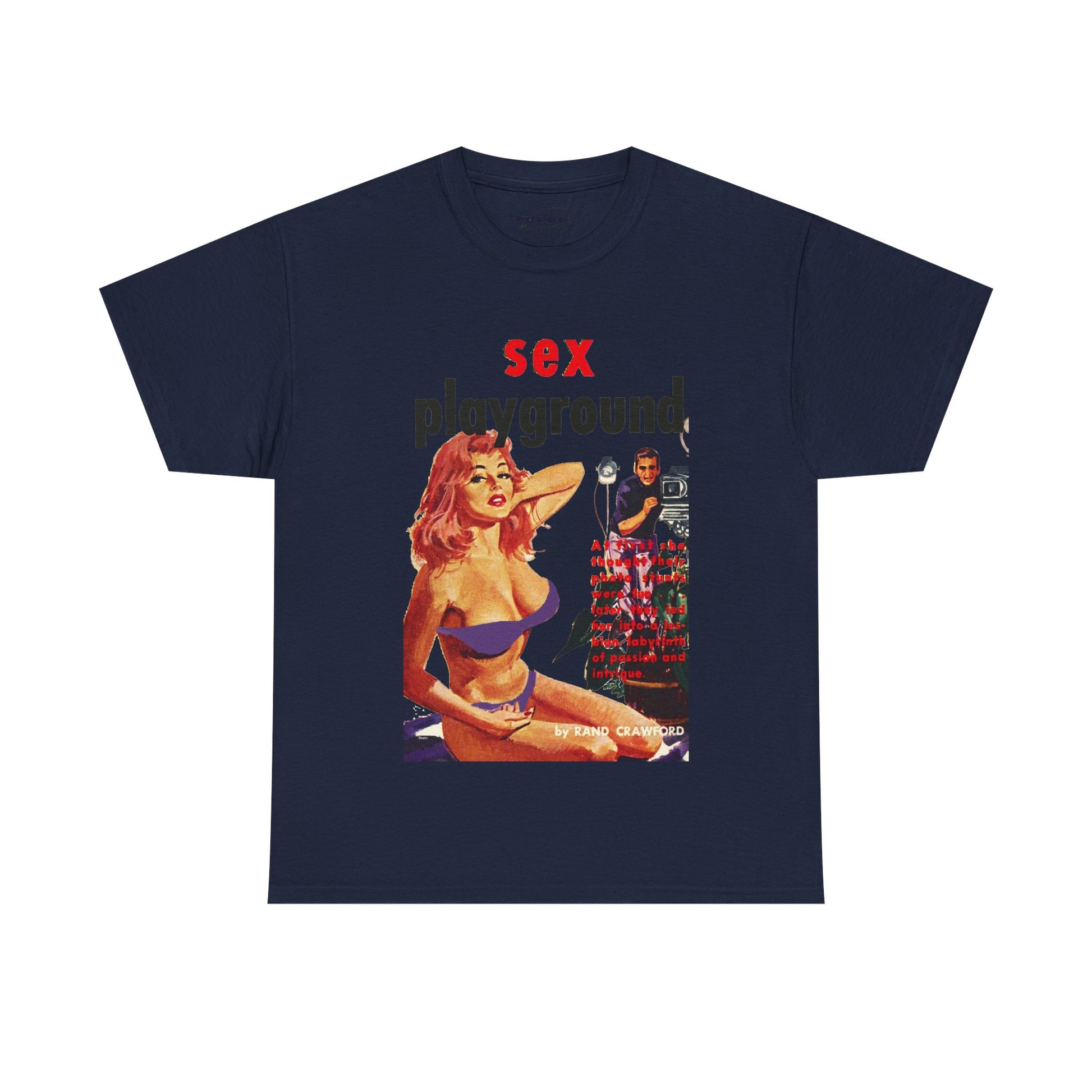 Sex Playground T-shirt - Retro Au Go Go