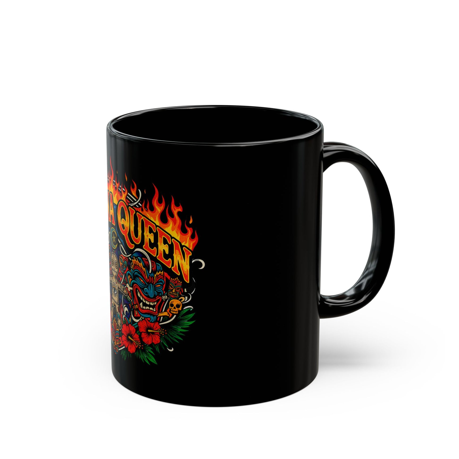 Bwana Queen Coffee Tea Mug - Retro Au Go Go