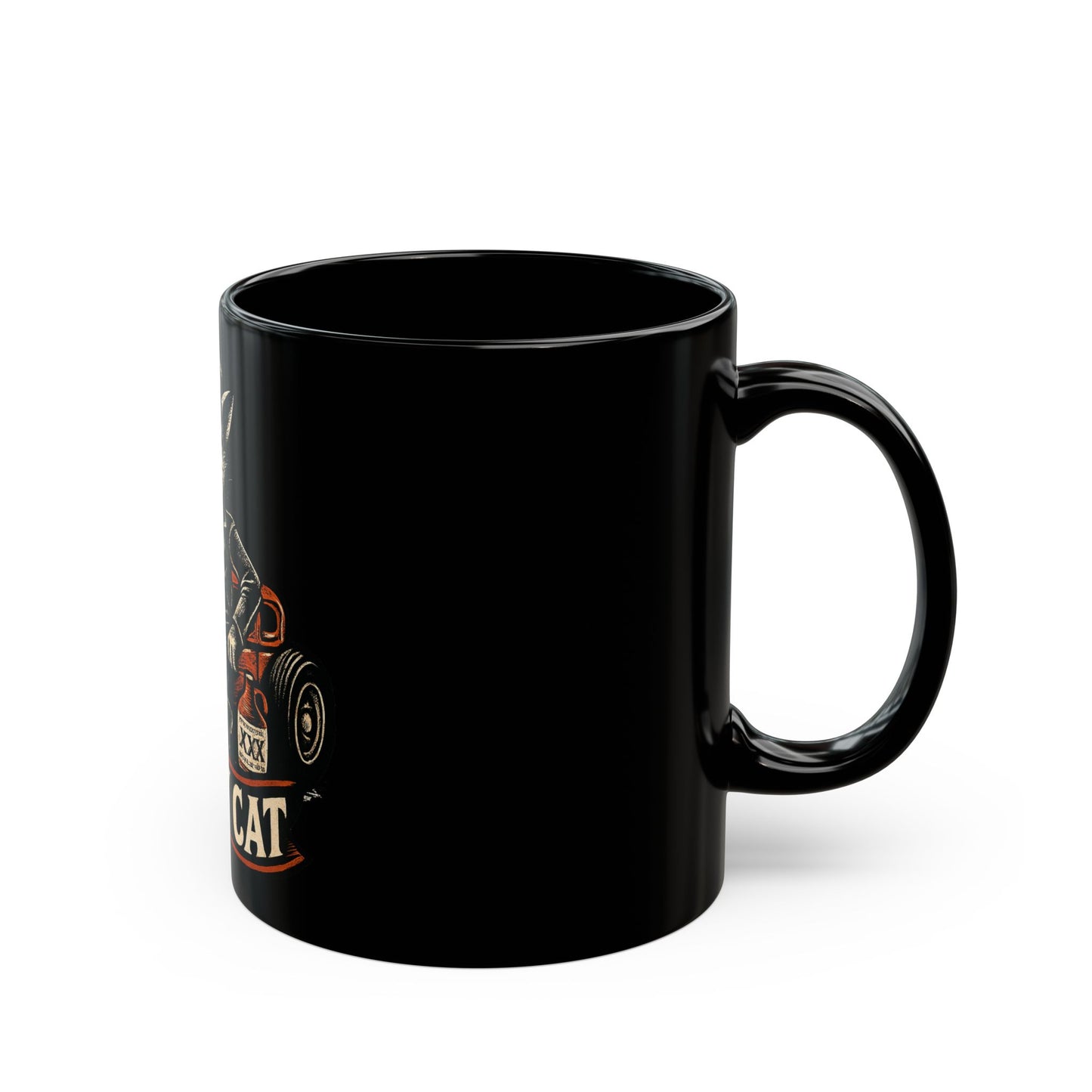 Alley Cat Coffee Tea Mug - Retro Au Go Go