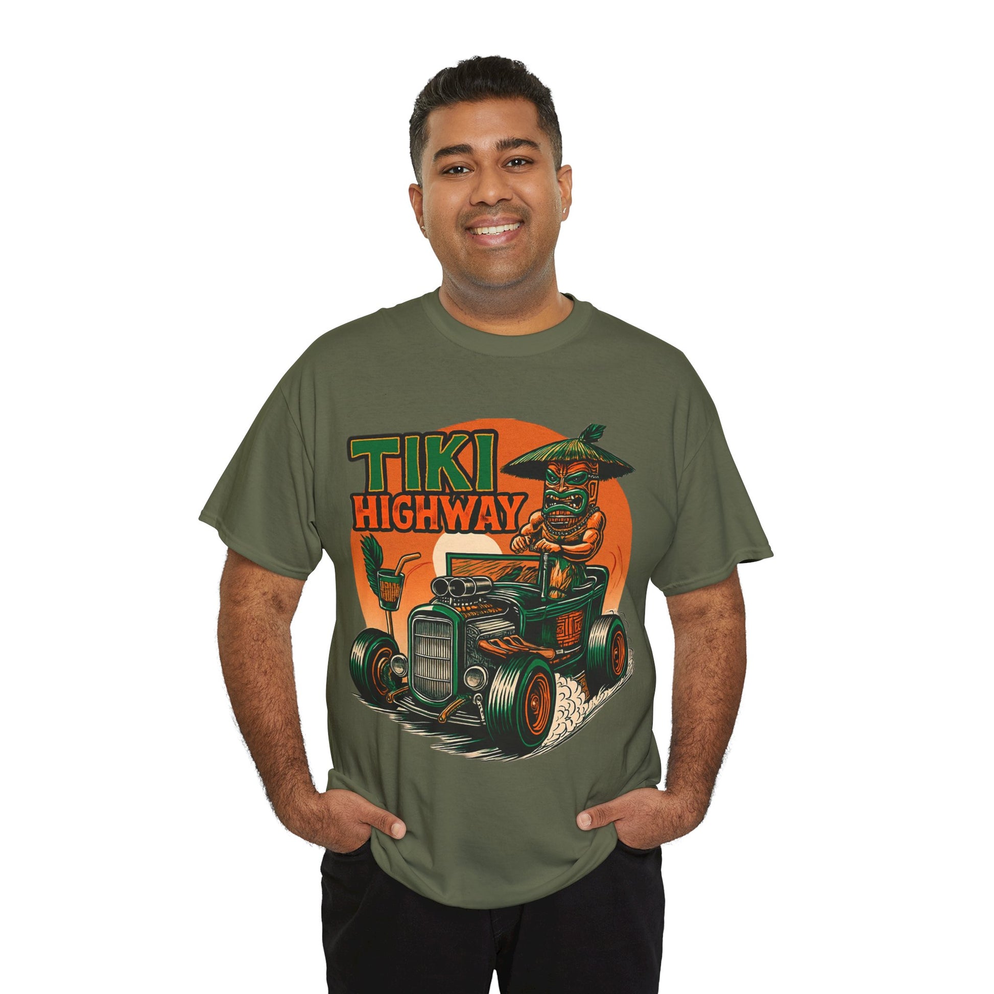 Tiki Highway T-shirt - Retro Au Go Go