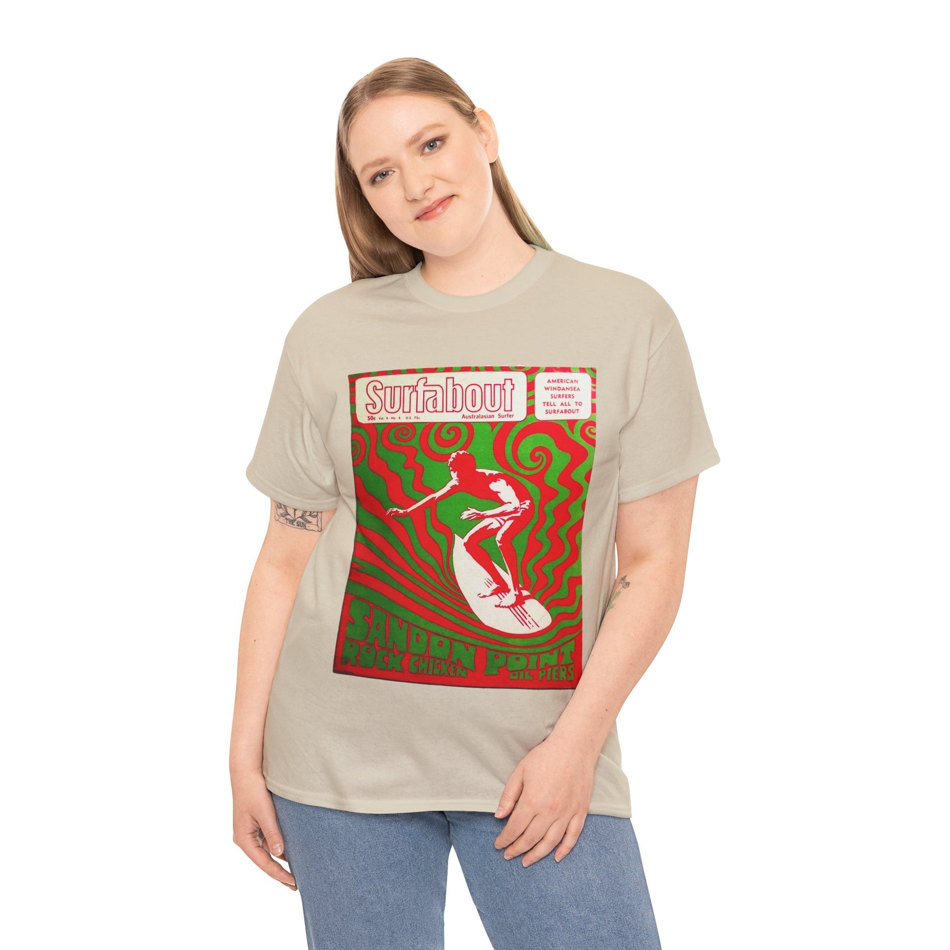 Surfabout Magazine T-shirt - Retro Au Go Go