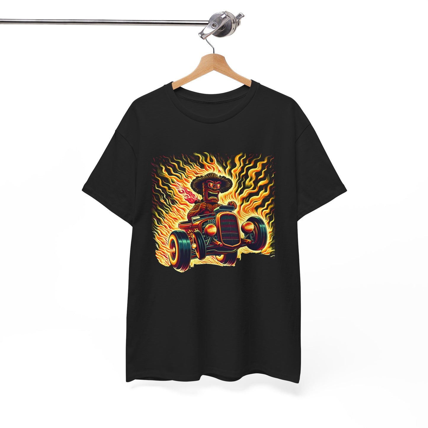 Tiki Hotrodder T-shirt - Retro Au Go Go