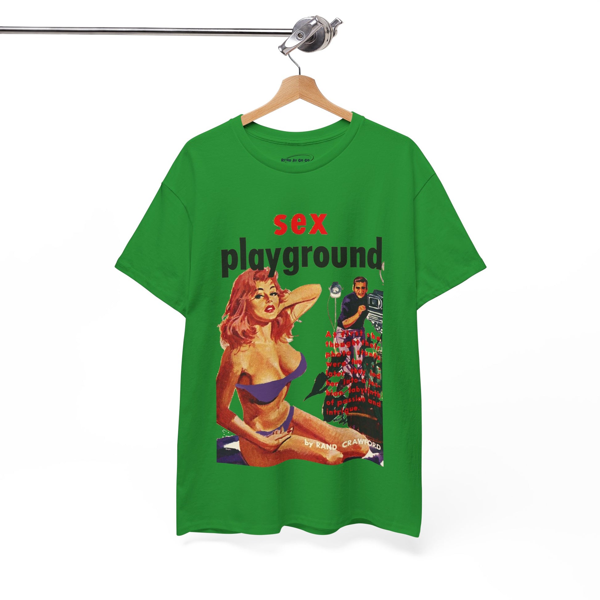 Sex Playground T-shirt - Retro Au Go Go