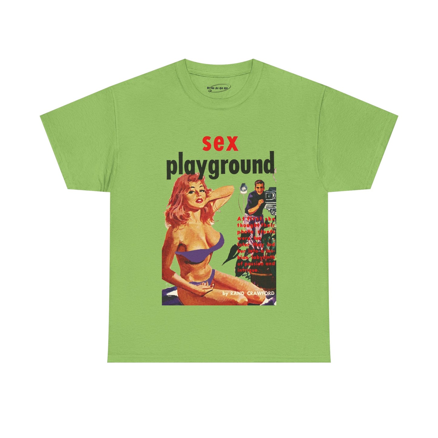 Sex Playground T-shirt - Retro Au Go Go
