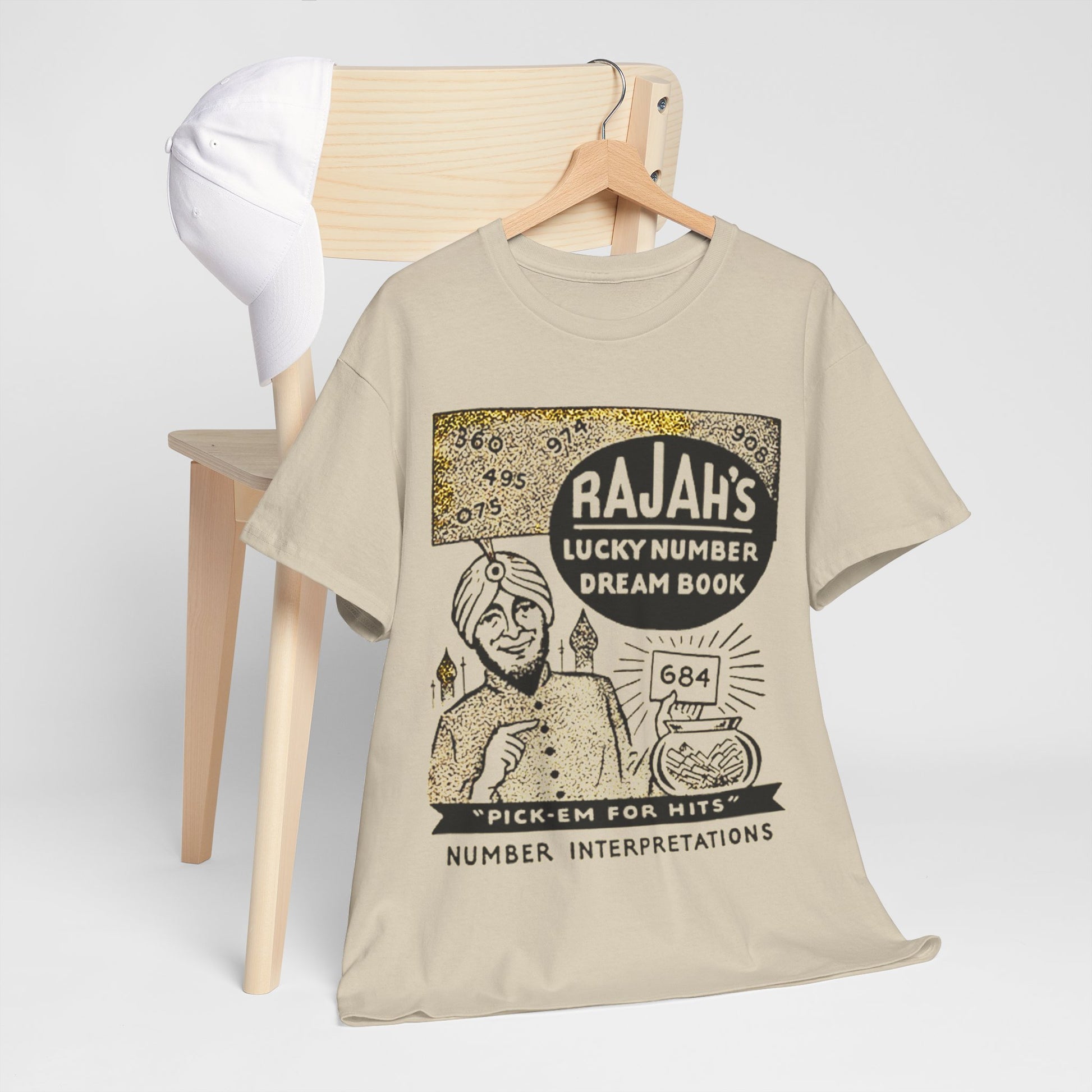 Rajah’s Lucky Number Dream Book T-Shirt - Retro Au Go Go