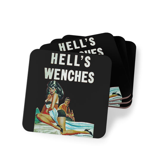 Hell's Wenches Coaster Set - Retro Au Go Go