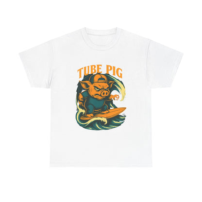 Tube Pig T-shirt - Retro Au Go Go