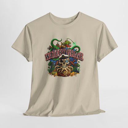 Watery Grave T-shirt - Retro Au Go Go