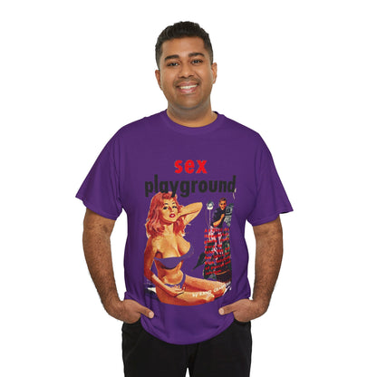 Sex Playground T-shirt - Retro Au Go Go